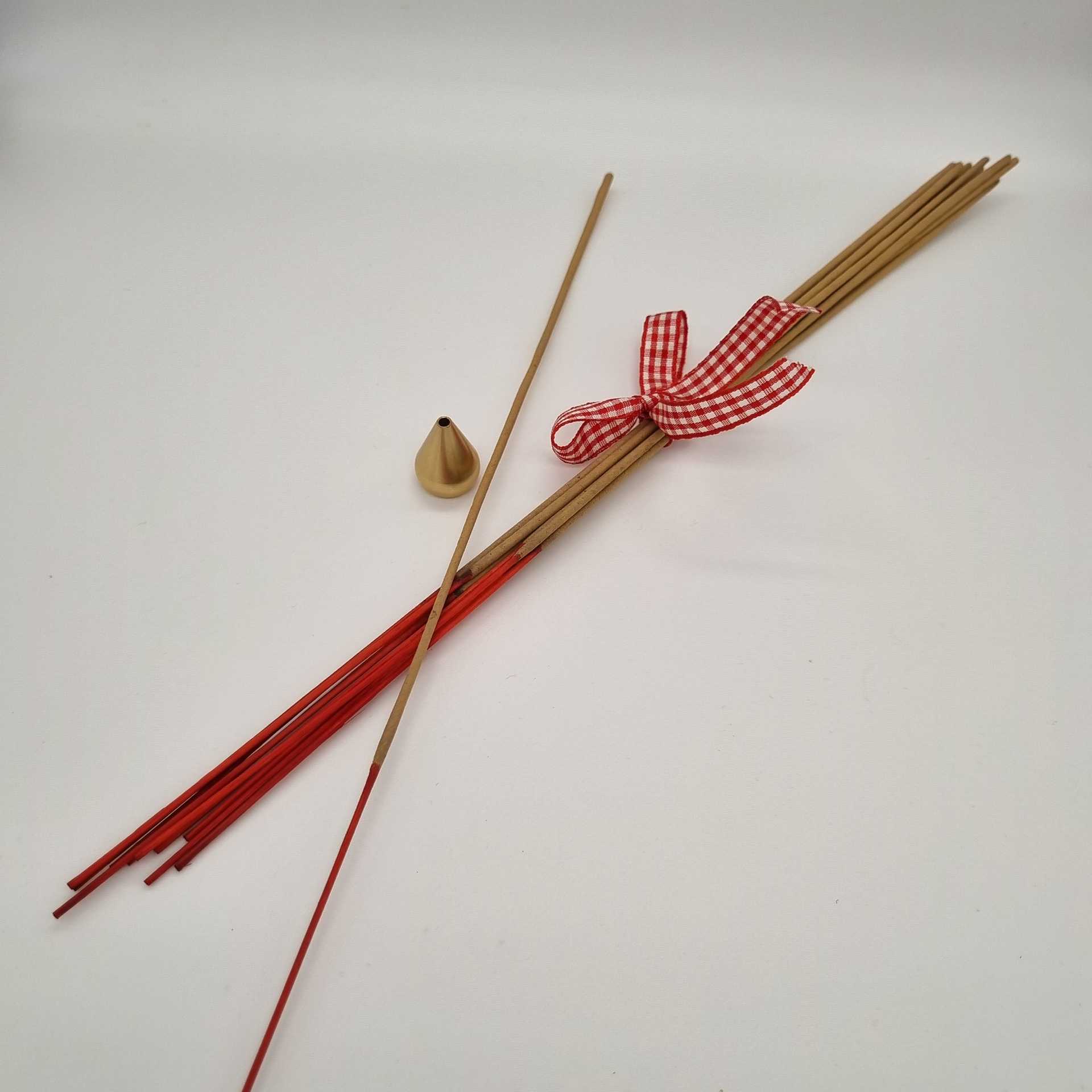 Minimalistic incense holder and sticks